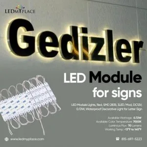 Buy LED Modules for Signs Offer Versatility and Durability
