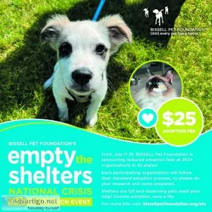 Empty the Shelters Pet Adoption Event