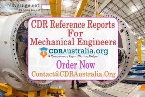 CDR Reference Reports For Mechanical Engineers With CDRAustralia