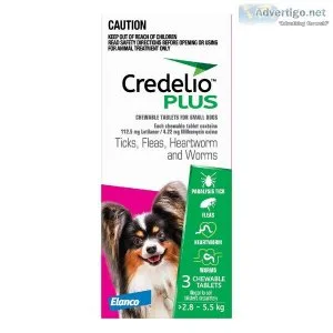 Credelio Plus  Fleas Worms and Heartworm  DiscountPetCare