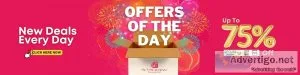 New deals everyday - up to 75% off