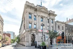 UNIQUE AND MAJESTIC Commercial space on Ste-Catherine &quotVilla