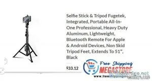 selfie stick and Tripod Fugetek