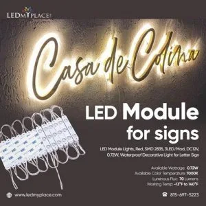Best Places to Buy LED Modules for Signs from LEDMyplace
