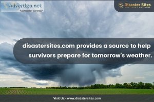Helping disaster survivors in times of need - disaster sites