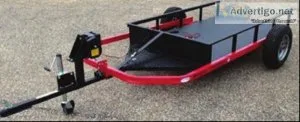 Golf Course Transporter Trailer Aerators Greens Mowers Golf Cart