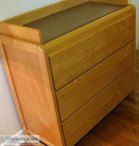 Nursery furniture ensemble solid wood