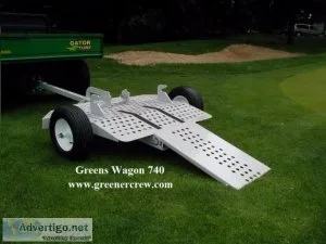Golf Course Greens Mower Trailer