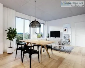 New 2 bedrooms condo for rent a step from Langelier metro