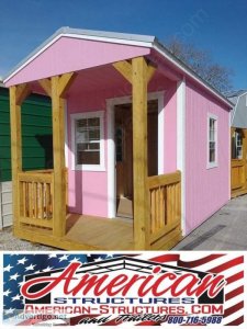 AMERICAN-STRUCTURES 8X16 SHE SHED IN STOCK