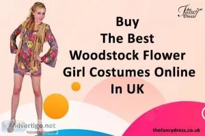 Buy The Best Woodstock Flower Girl Costumes Online In UK
