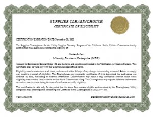 Supplier Clearinghouse  CPUC