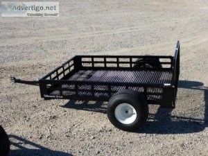 Off Road Trailer Double Mower Greens Utility Trailer