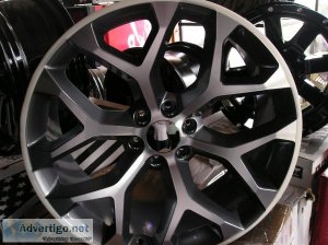 4 24 inch snowflake wheels