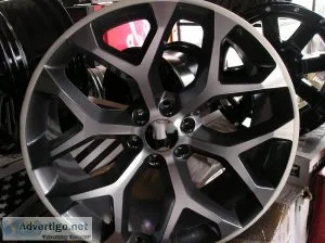 4 24 inch snowflake wheels