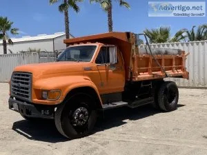 1997 FORD F800 BOBTAIL DUMP TRUCK 9301224
