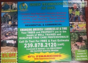 Free estimates tree service grapple loads dumpster service