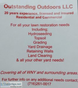 landlawn Restoration all of WNY and surrounding areas