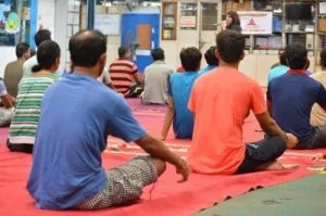 Corporate yoga program in mumbai by yog power international