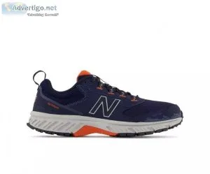 Get That New Balance 510v5 Running Shoe In NavyOrange Color Comb