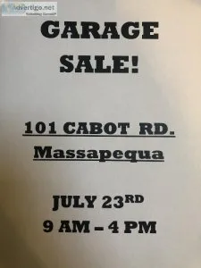 MASSAPEQUA garage sale