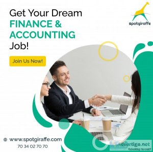 Accounting and finance job service