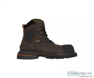 Buy Hoss Range 6&quot Brown Composite Toe Puncture Resistant Wat