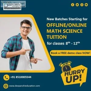 Maths tuition near me | deepanshi classes