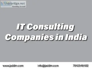 IT Consulting Companies in India