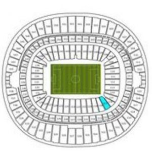 Section 117  Row CHELSEA FANS