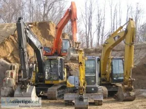 Construction equipment loans - (We handle all credit types and s