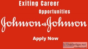 Build up your career at johnson and johnson