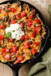 Stew Meat Nachos at Adams Natural Meats