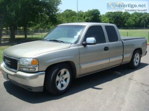 Customized 2000 GMC Sierra SLE Extended cab 3 door pickup