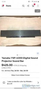 Yamaha YSP 4000 PROJECTOR SOUND BAR