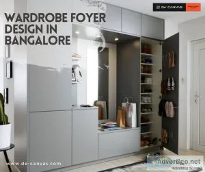 Wardrobe Foyer Design in Bangalore