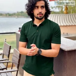 Buy polo t shirts for men | collar t shirts online - beyoung