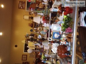 Antiques and collectibles large sale running into October