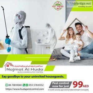 Najmath al hudha pest control service dubai & sharjah