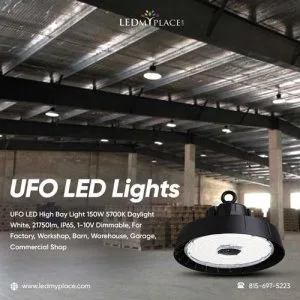 Get UFO LED Lights and Save 80% on Your Energy Bills