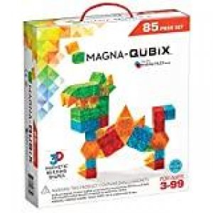 Magna-Qubix 85-Piece Set The Original Magnetic Building Blocks F