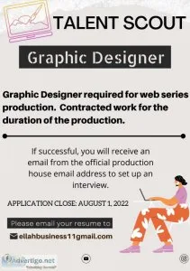 Looking for Graphic Designer