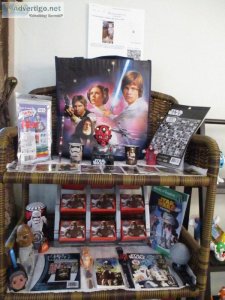 HUGE COLLECTION OF STAR WAR ITEMS