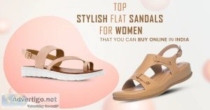 Top stylish flat sandals for women that you can buy online in in