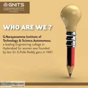 Btech women s colleges in hyderabad | gnits