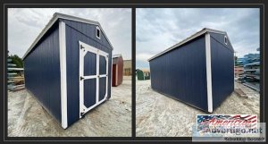 BEAUTIFUL 10X20 UTILITY SHED IN STOCK