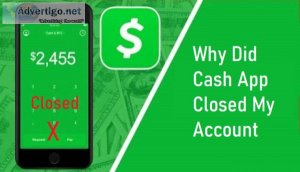 Why cash app closed my account?