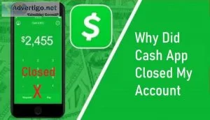 Why cash app closed my account?