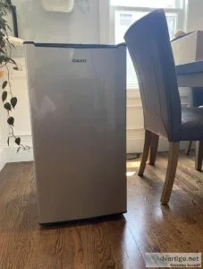 MINI FRIDGE W FREEZER Small Compact Refrigerator 3.3 Cu Ft Stain