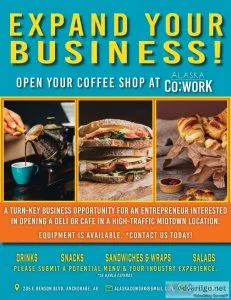 Expand Your Business. Come open your shop in Midtown Anchorage